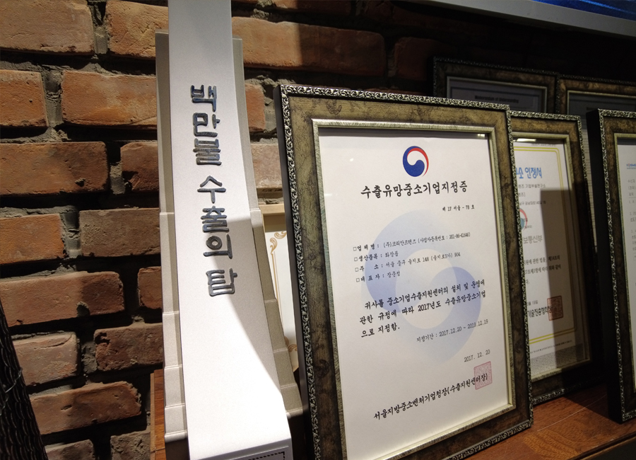 CEO Jang Junseong — 2020 Trade Day Minister’s Award