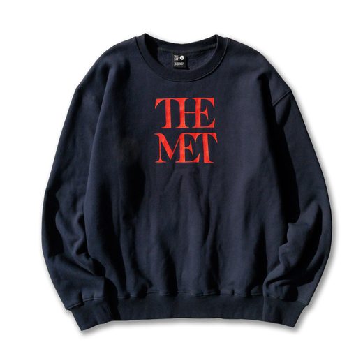 The Met logo sweatshirt — supplied to The Met Store, manufactured by Korean Friends